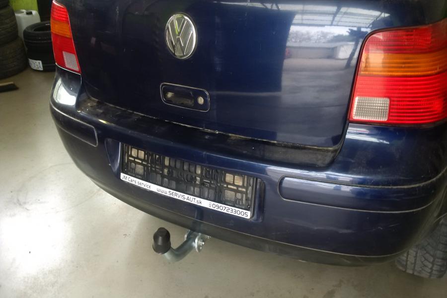 Momtáž ťažného zariadenia Galia VW Golf IV