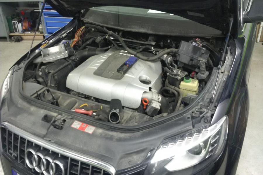 Audi Q7 oprava elektroinštalácie