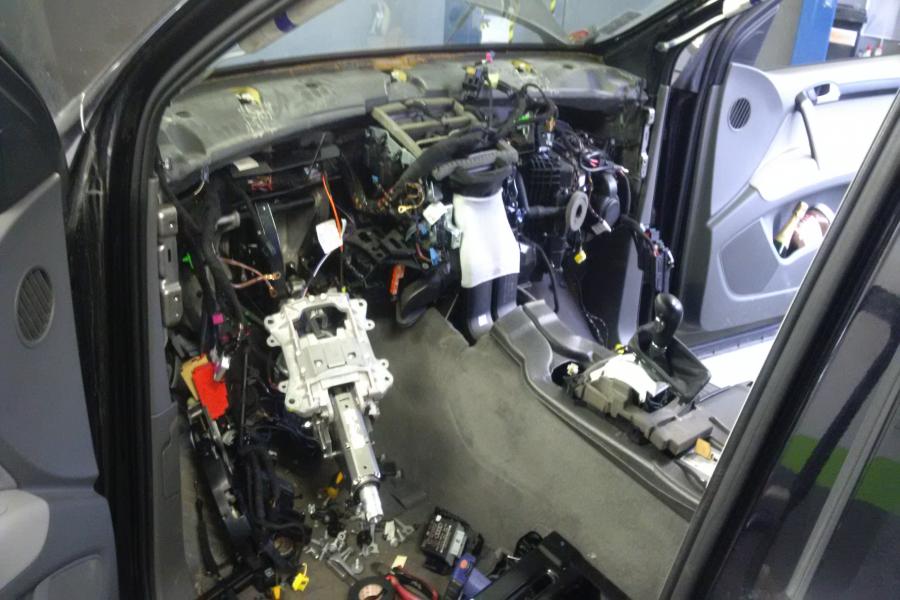 Audi Q7 oprava elektroinštalácie