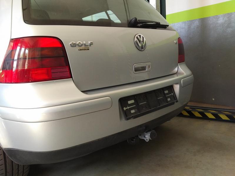 Montáž ťažného zariadenia  Galia Volkswagen Golf IV